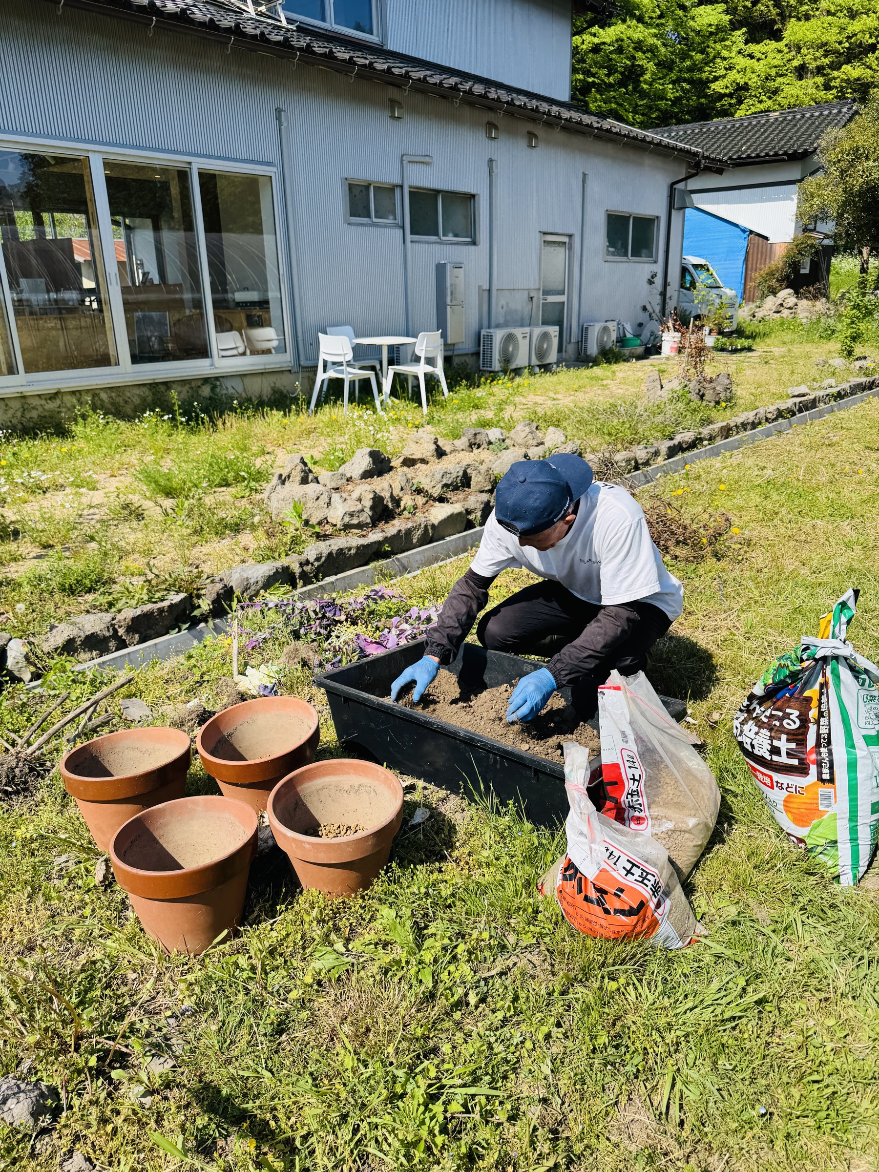 🌿イロカ農園お便り　5月の畑仕事の記録写真